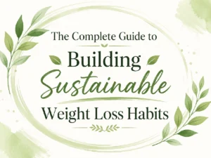 The Complete Guide to Building Sustainable Weight Loss Habits for Busy Adults