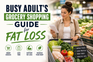 Busy Adult’s Grocery Shopping Guide for Fat Loss