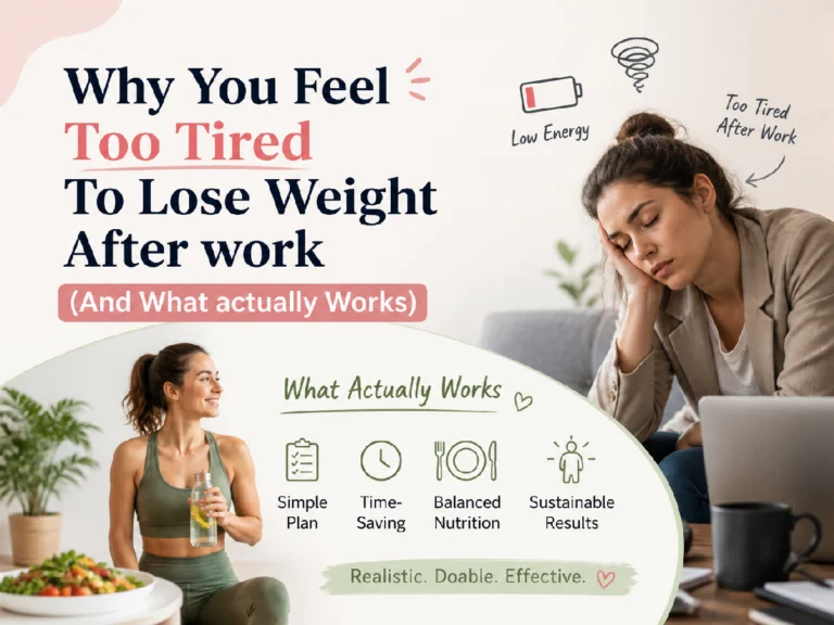 Why You Feel Too Tired To Lose Weight After work