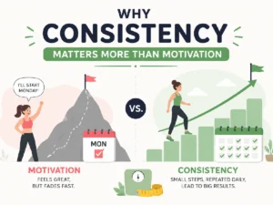 Why Consistency Matters More Than Motivation in Weight Loss