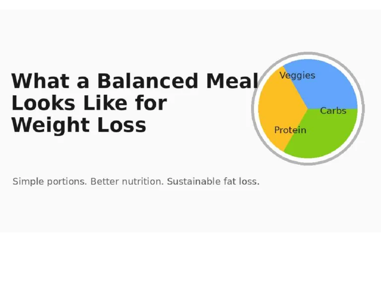 What a Balanced Meal Looks Like for Weight Loss