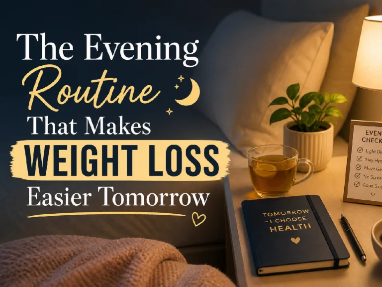 The Evening Routine That Makes Weight Loss Easier Tomorrow